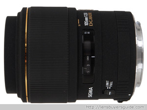 Sigma 105mm f/2.8 EX DG MACRO lens