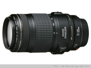 Canon EF 70-300mm f/4-5.6 IS USM lens