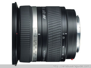 Minolta AF DT 11-18mm f/4.5-5.6 (D) lens