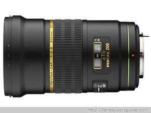 Pentax smc DA* 200mm f/2.8 ED [IF]SDM lens