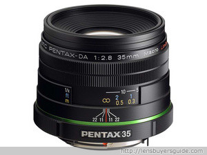 Pentax smc DA 35mm f/2.8 Macro Limited lens