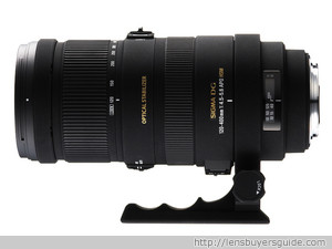 Sigma 120-400mm f/4.5-5.6 DG OS HSM lens