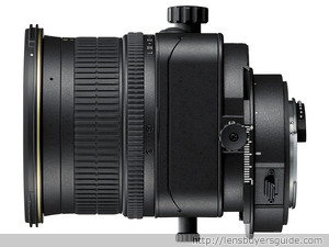 Nikkor 85mm f/2.8D PC-E Micro lens