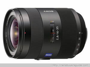 Sony Zeiss Vario-Sonnar T* 16-35mm f/2.8 ZA SSM lens