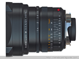 Leica SUMMILUX-M 21mm f/1.4 ASPH lens