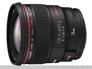 Canon EF 24mm f/1.4L II USM lens