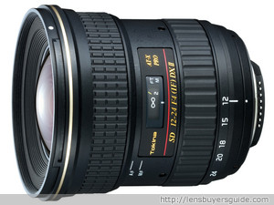 Tokina AF12-24mm f/4 AT-X PRO DX II SD lens