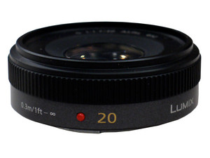 Panasonic Lumix G 20mm f/1.7 Asph lens