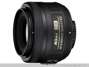Nikkor 35mm f/1.8G AF-S DX lens