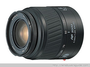 Minolta AF 35-80mm f/4-5.6 II lens