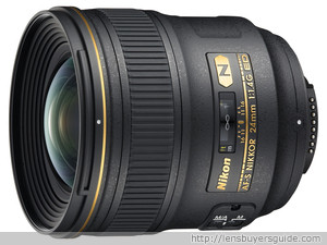 Nikkor 24mm f/1.4G ED AF-S lens