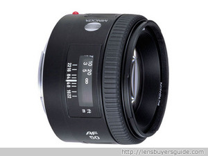 Minolta AF 50mm f/1.4 lens
