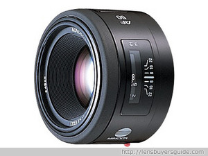 Minolta AF 50mm f/1.7 lens