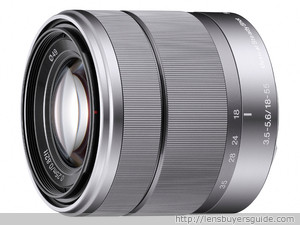 Sony E 18-55mm f/3.5-5.6 OSS lens