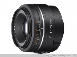 Sony DT 35mm f/1.8 SAM lens