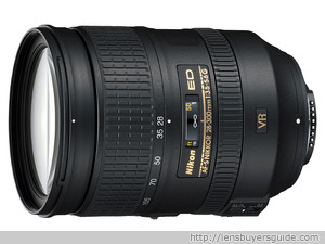 Nikkor 28-300mm f/3.5-5.6G AF-S ED VR lens