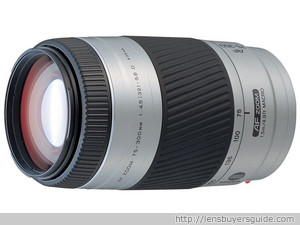 Minolta AF 75-300mm f/4.5-5.6 (D) lens