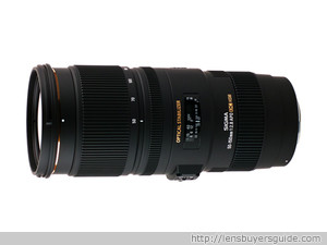 Sigma 50-150mm f/2.8 APO EX DC OS HSM lens