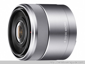 Sony E 30mm f/3.5 Macro Lens lens