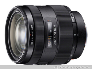 Sony DT 16-50mm f/2.8 SSM lens