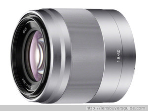 Sony E 50mm f/1.8 OSS lens