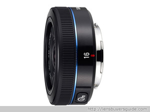 Samsung NX 16mm f/2.4 lens