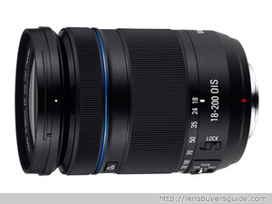 Samsung NX 18-200mm f/3.5-6.3 ED OIS lens
