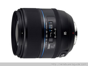 Samsung NX 85mm f/1.4 ED SSA lens