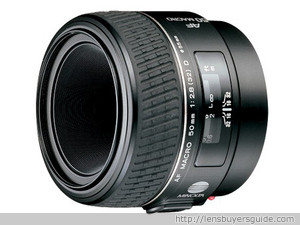 Minolta AF 50mm f/2.8 Macro (D) lens