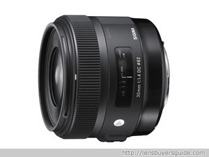 Sigma 30mm f/1.4 DC HSM A lens