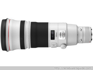 Canon EF 500mm f/4.0L IS II USM lens