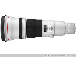 Canon EF 600mm f/4.0L IS II USM lens
