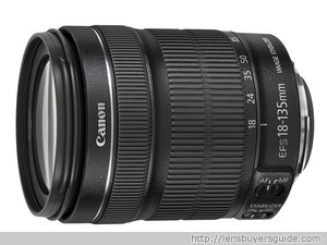 Canon EF-S 18-135mm f3.5-5.6 IS STM lens