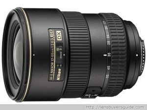 Nikkor 17-55mm f/2.8G IF-ED AF-S DX lens