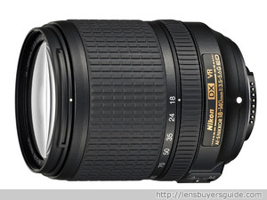 Nikkor 18-140mm f/3.5-5.6 G ED AF-S VR DX lens