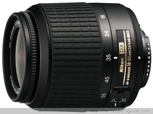 Nikkor 18-55mm f3.5-5.6G ED AF-S DX lens
