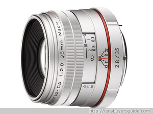 Pentax smc HD DA 35mm f/2.8 Macro Limited lens