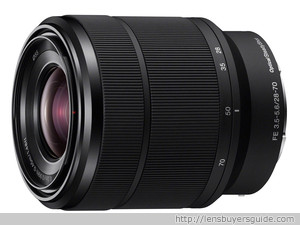 Sony FE 28-70mm f/3.5-5.6 OSS lens