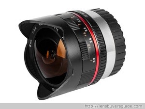 Samyang 8mm f/2.8 UMC Fish-eye lens