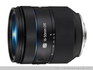 Samsung NX 16-50mm f/2-2.8 S ED OIS lens