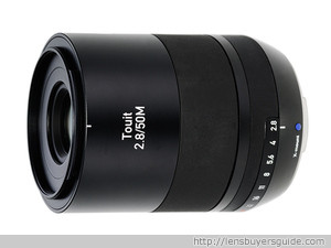 Carl Zeiss Touit 50mm f/2.8 M lens