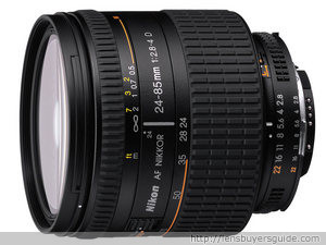 Nikkor 24-85mm f/2.8-4D IF AF lens