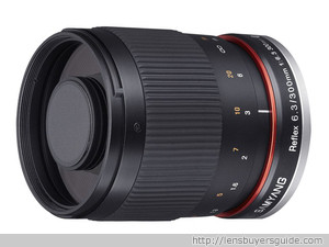 Samyang 300mm f/6.3 Reflex UMC CS lens