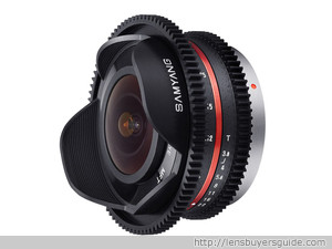 Samyang 7.5mm T3.8 Cine UMC Fish-eye lens