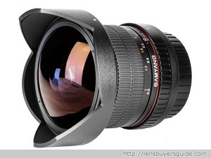 Samyang 8mm f/3.5 UMC Fish-eye CS II lens