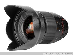 Samyang 24mm f/1.4 ED AS IF UMC lens