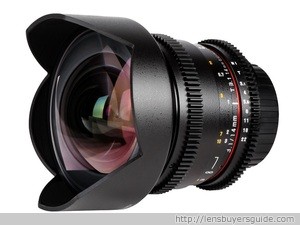 Samyang 14mm T3.1 Cine ED AS IF UMC lens