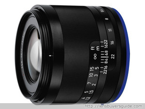 Carl Zeiss Loxia 50mm f/2 lens