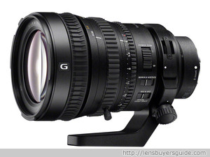 Sony FE 28-135mm f/4 G OSS PZ lens