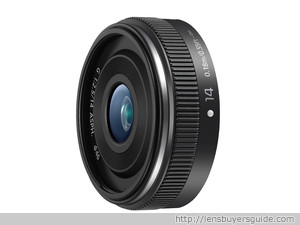 Panasonic Lumix G 14mm f/2.5 II ASPH lens